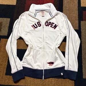 Authentic ’47 Brand Sporty Y2K 'US Open 2013' Zip Tennis Track Jacket – Size L